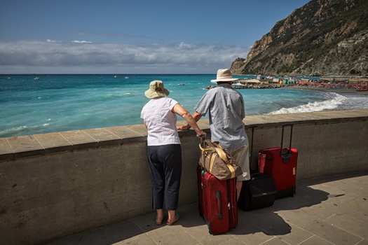 Couple at the beach